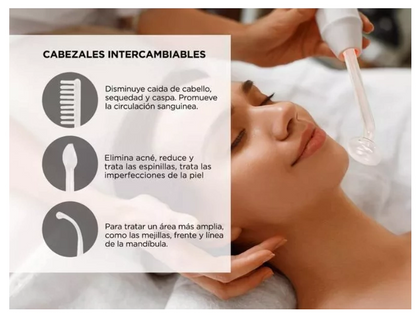 ✨ Equipo Alta Frecuencia Acné Rosácea Skincare Estrías Facial ✨