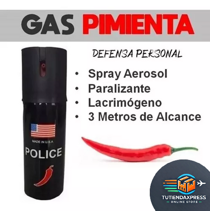 2 Unid. 60ml de Gas Pimienta para tu Autodefensa, 🛡️ Tu mejor aliada en la calle