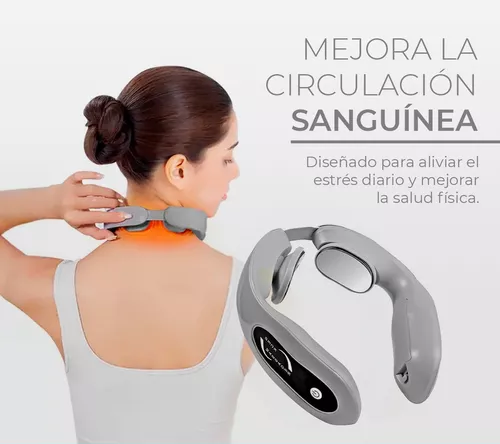 Masajeador Cuello Cervical Calor Infrarrojo Portátil Masaje