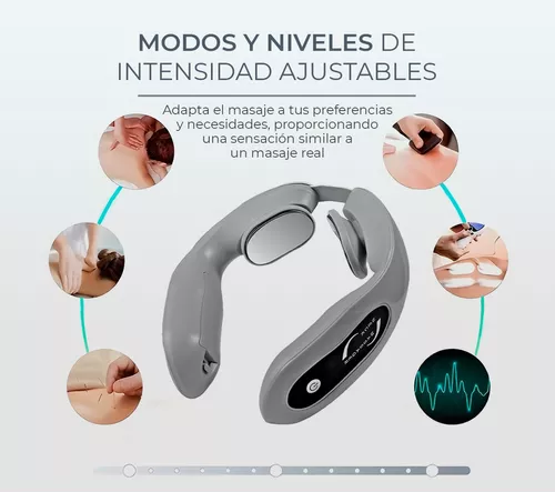 Masajeador Cuello Cervical Calor Infrarrojo Portátil Masaje